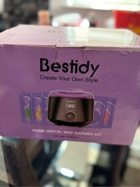 Bestidy Home Digital Wax Warmer Kit - Purple Box